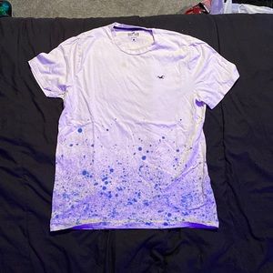 Hollister size large, White, Blue and Gray